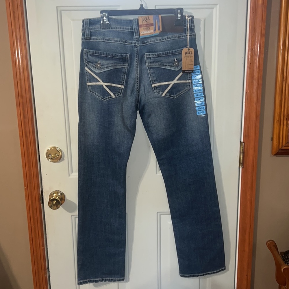 NWT Axel slim boot stretch jeans 32 x 32 - Picture 3 of 5